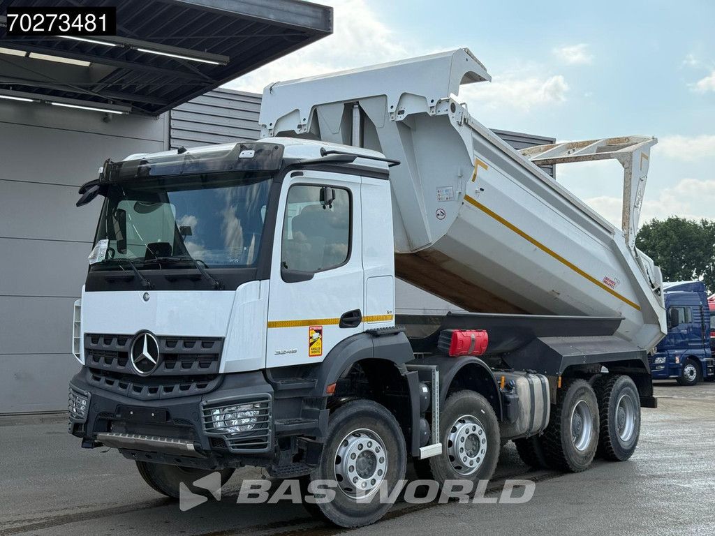 Mercedes Arocs 3246 8X4 16m3 Bennes Marrel Retarder Big-Axle Steelsuspension Euro 6