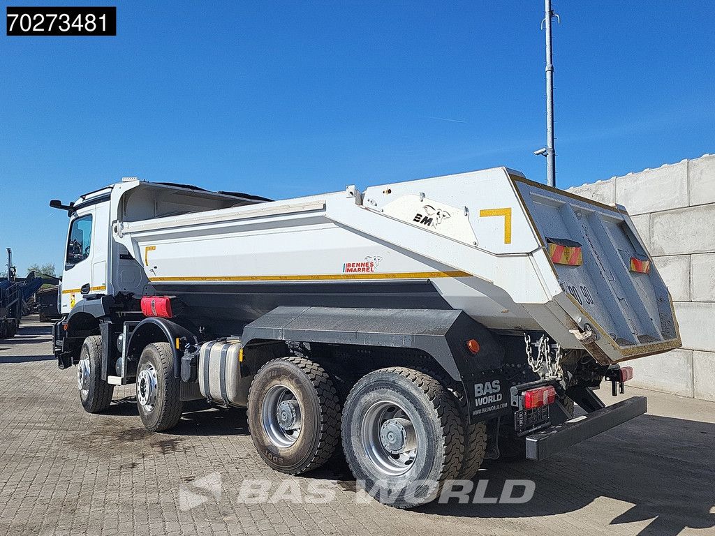 Mercedes Arocs 3246 8X4 16m3 Bennes Marrel Retarder Big-Axle Steelsuspension Euro 6
