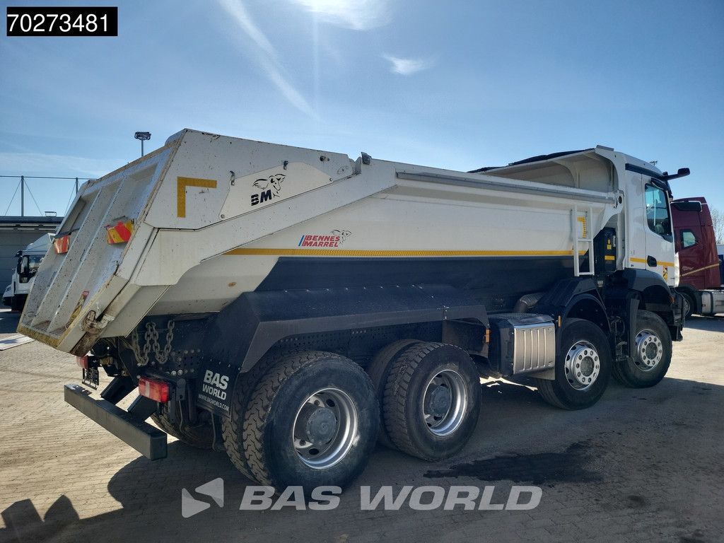 Mercedes Arocs 3246 8X4 16m3 Bennes Marrel Retarder Big-Axle Steelsuspension Euro 6