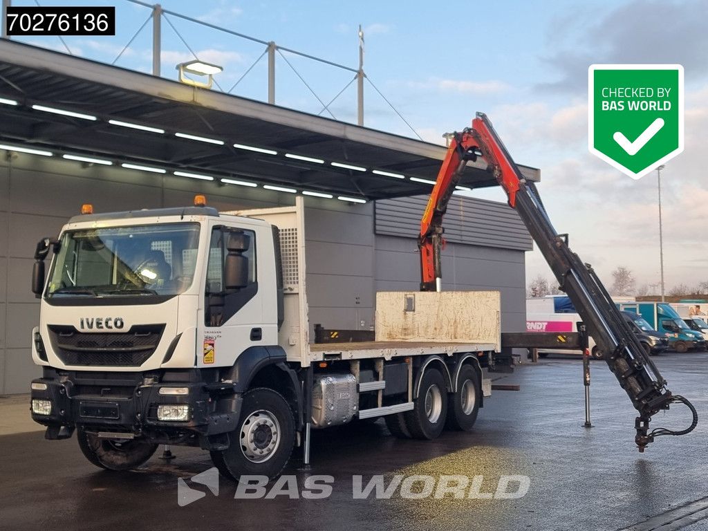 Iveco Trakker 360 6X4 Palfinger PK 18502 SH D Kran Crane Big axle Euro 6