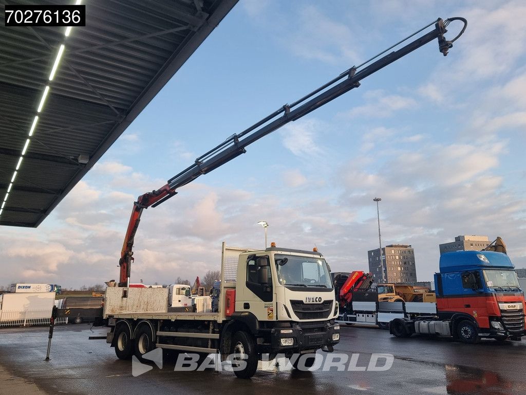 Iveco Trakker 360 6X4 Palfinger PK 18502 SH D Kran Crane Big axle Euro 6
