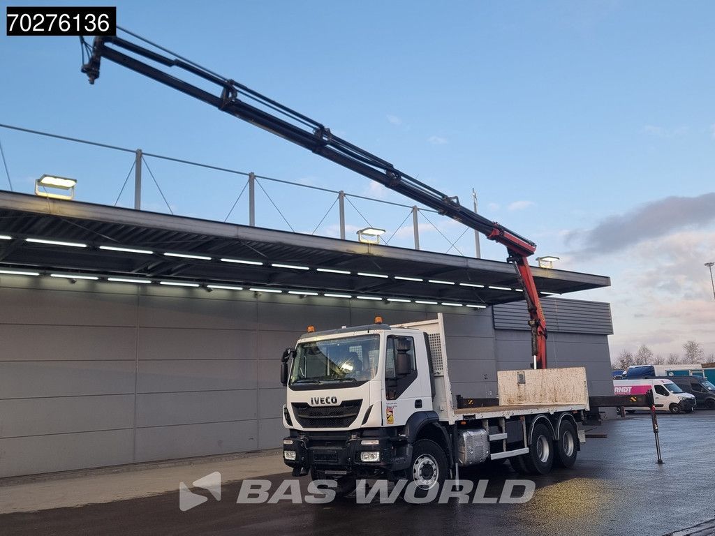 Iveco Trakker 360 6X4 Palfinger PK 18502 SH D Kran Crane Big axle Euro 6