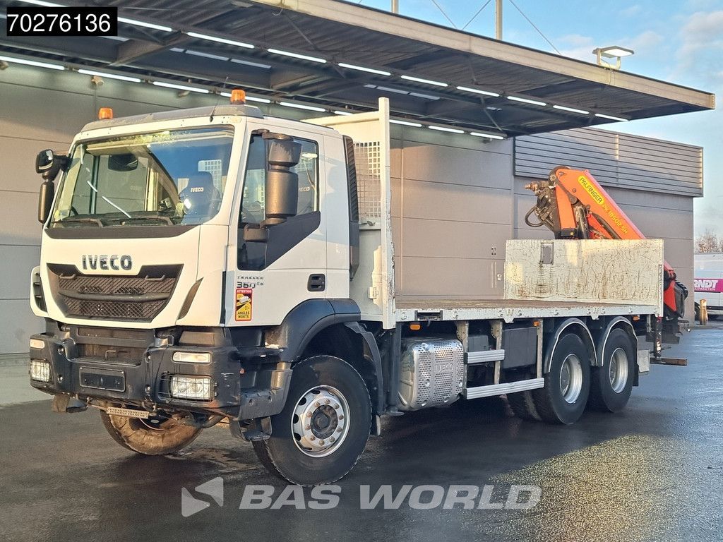 Iveco Trakker 360 6X4 Palfinger PK 18502 SH D Kran Crane Big axle Euro 6