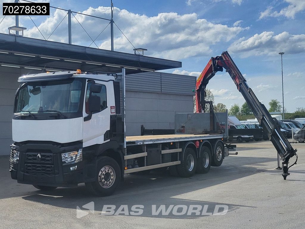 Renault C 480 8X4 Palfinger PK24.001 SLD5 Crane Kran Automatic Liftachse Euro 6
