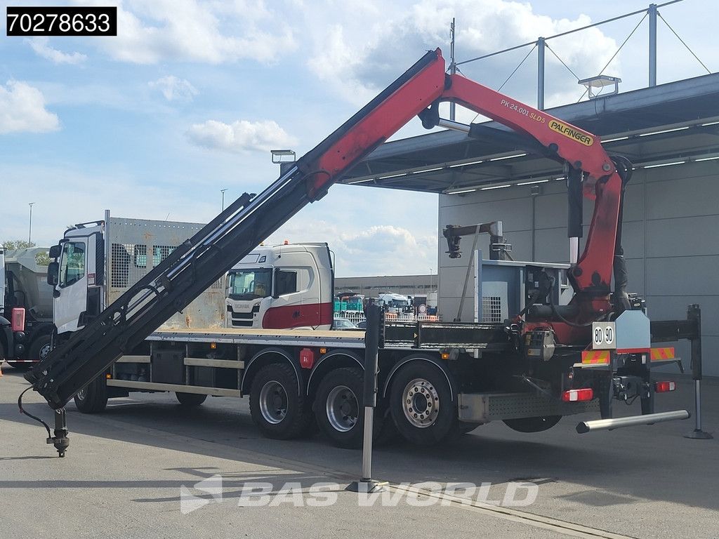 Renault C 480 8X4 Palfinger PK24.001 SLD5 Crane Kran Automatic Liftachse Euro 6