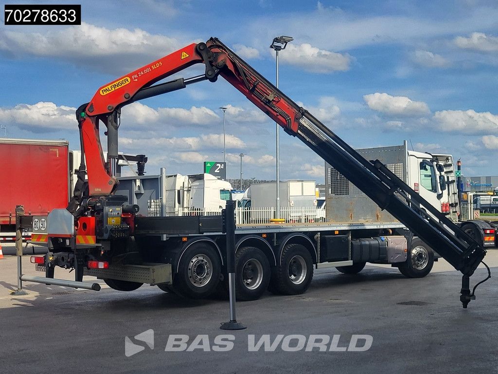 Renault C 480 8X4 Palfinger PK24.001 SLD5 Crane Kran Automatic Liftachse Euro 6