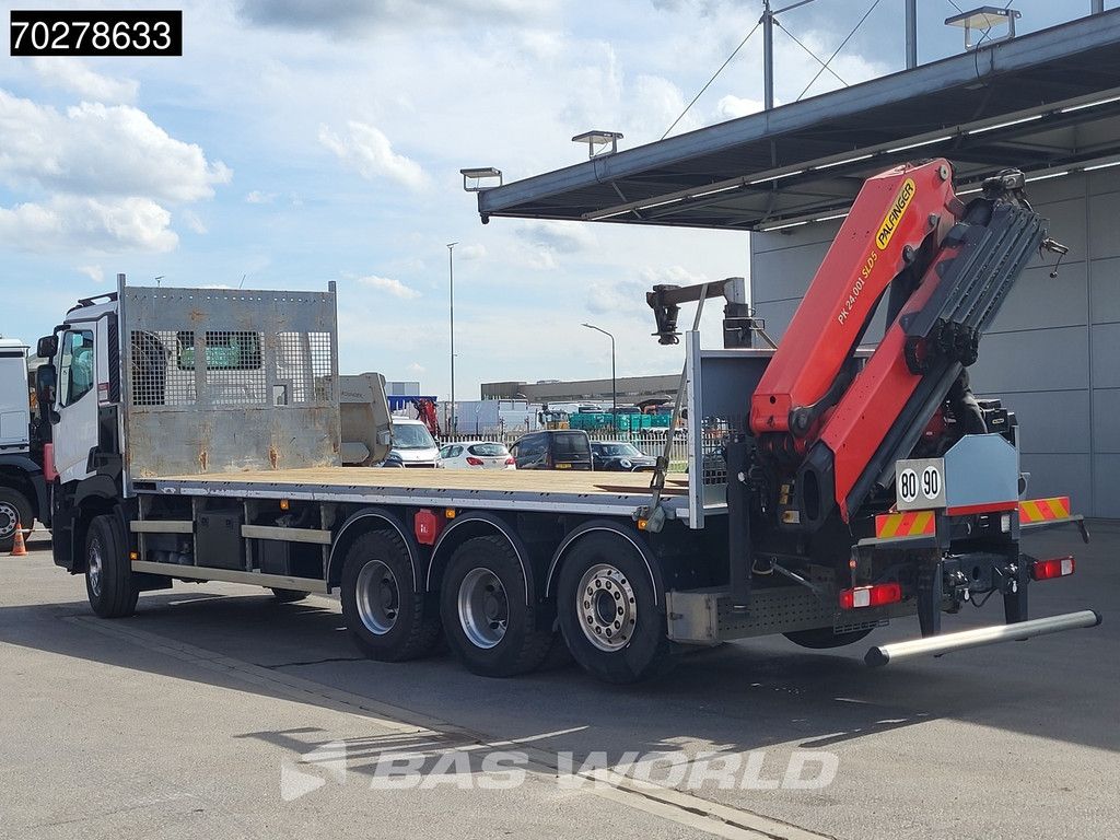 Renault C 480 8X4 Palfinger PK24.001 SLD5 Crane Kran Automatic Liftachse Euro 6
