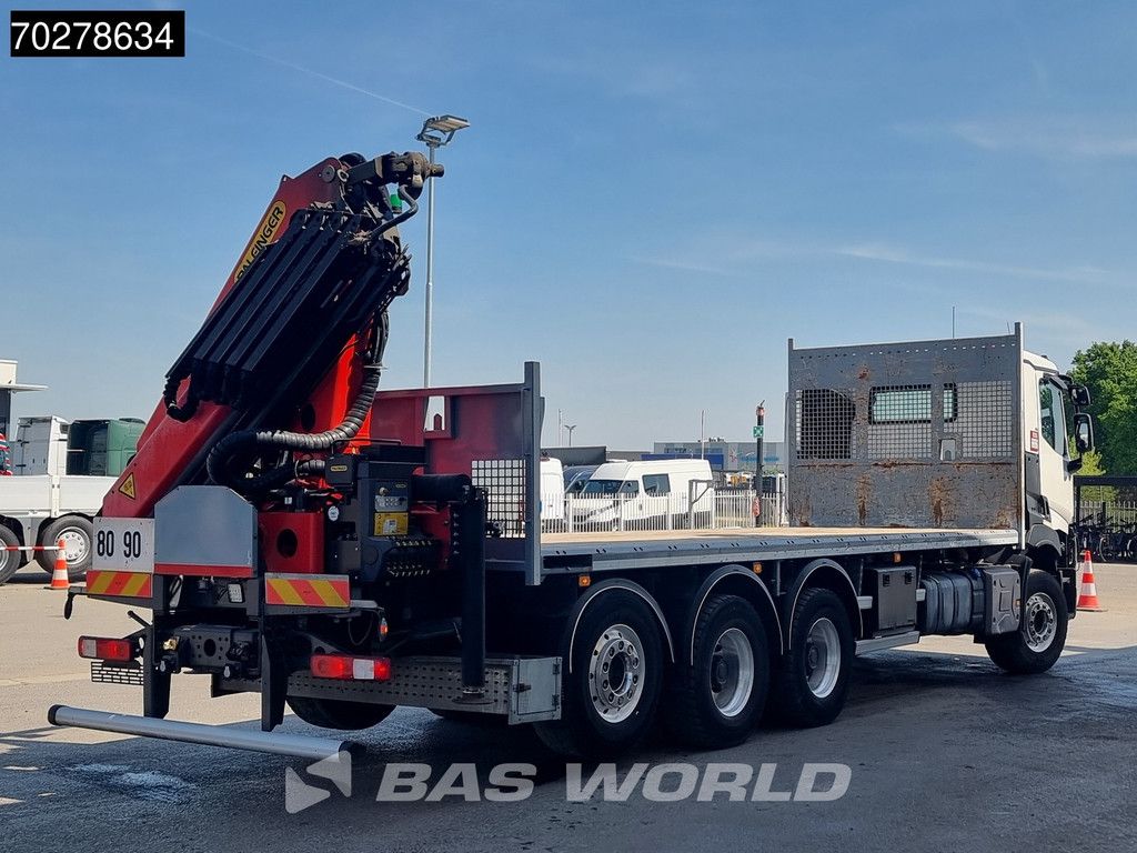 Renault C 480 8X4 Palfinger 24.001 SLD5 Kran Crane Lift-Lenkachse Euro 6