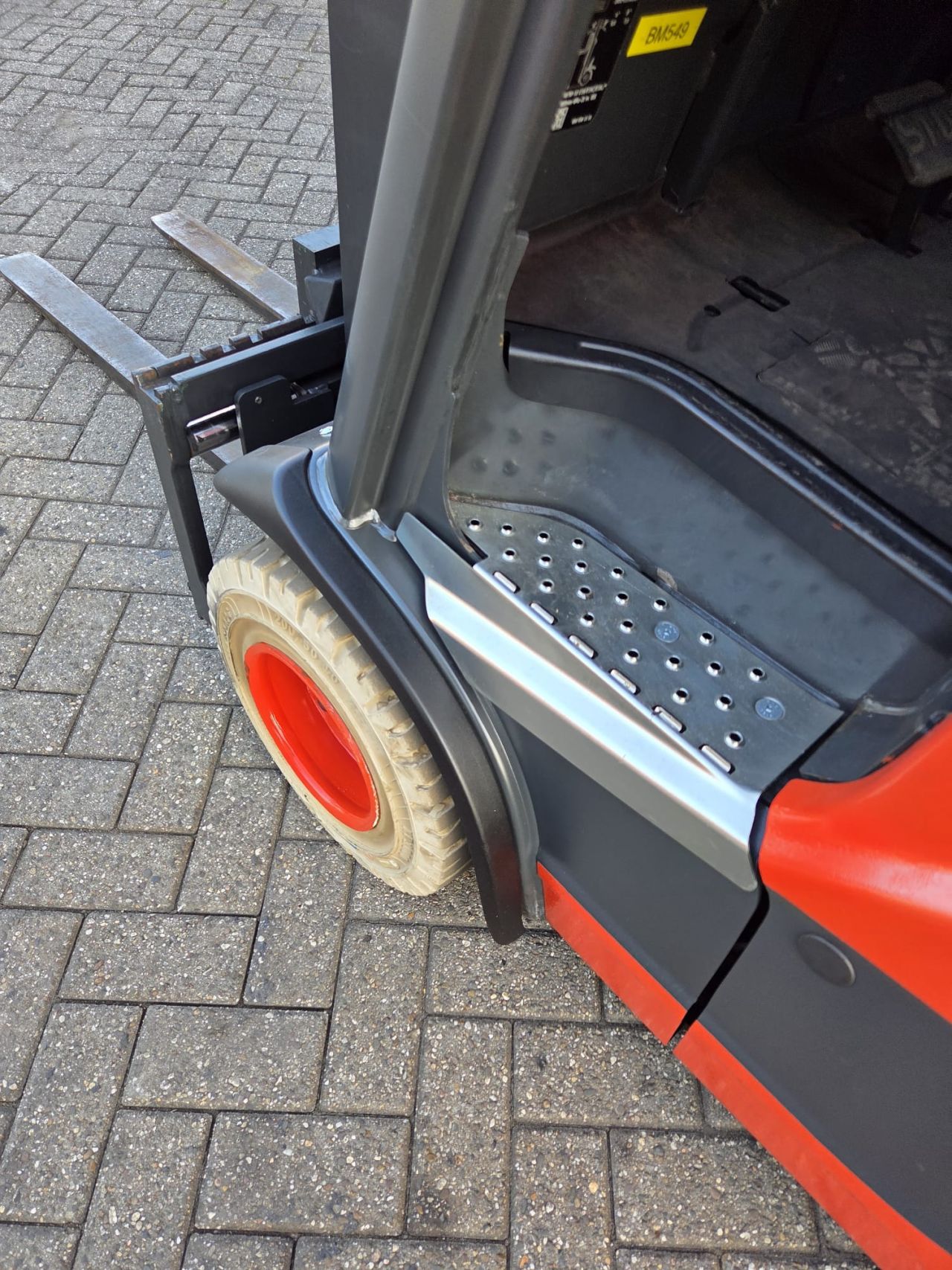 Linde E20PH-02 Triplex mast 4625 mm en integrale sideshift