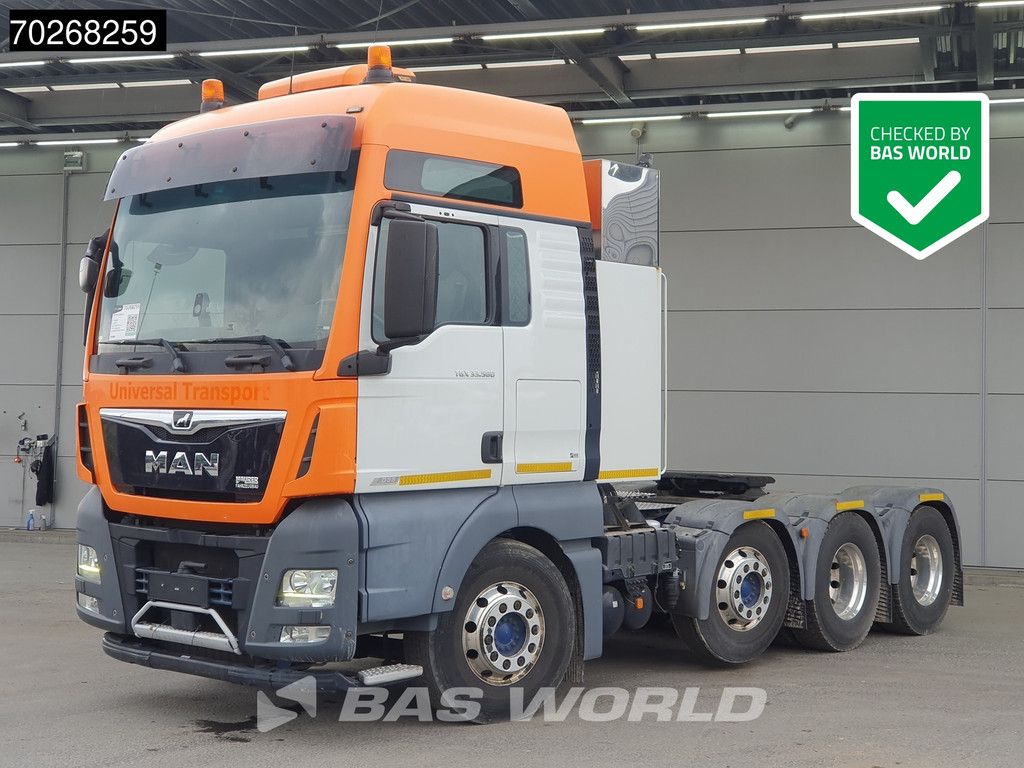 MAN TGX 41.580 8X4 160T Retarder XXL Lift+Lenkachse Standklima ACC Xenon