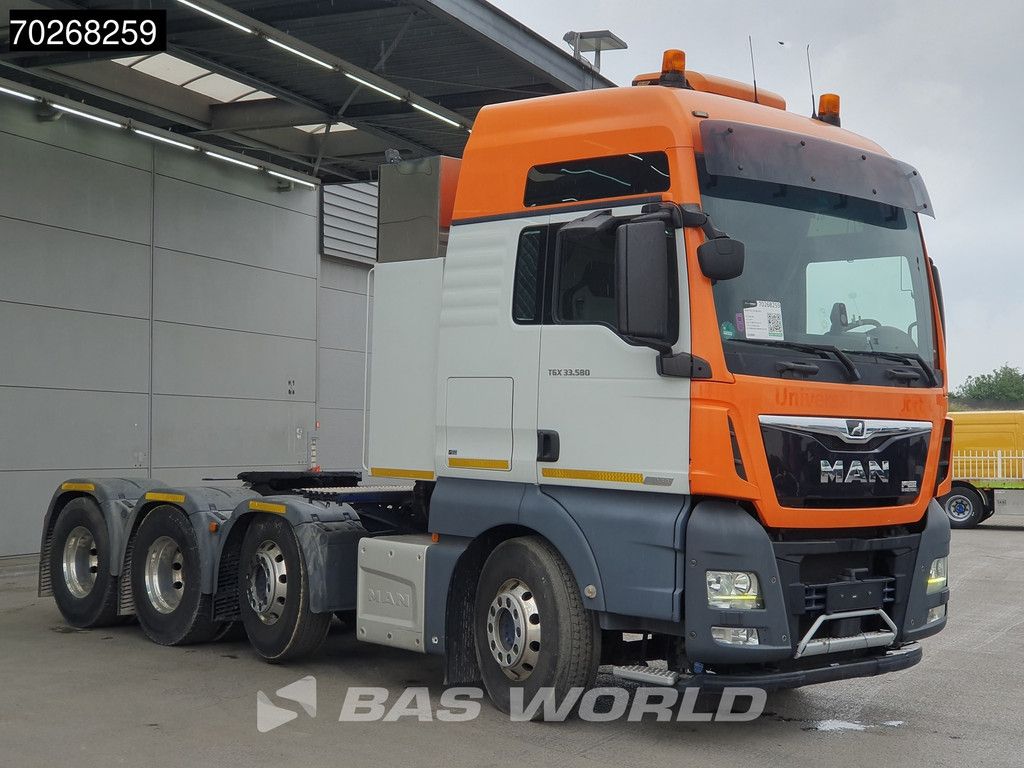 MAN TGX 41.580 8X4 160T Retarder XXL Lift+Lenkachse Standklima ACC Xenon