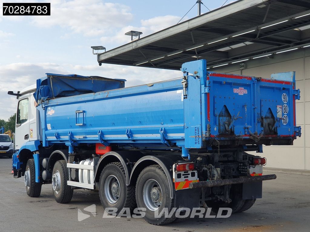 Mercedes Arocs 3243 8X4 14m3 2-side tipper Big-Axle Steelsuspension Navi Euro 6