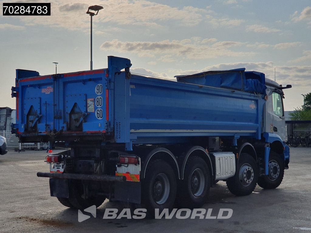 Mercedes Arocs 3243 8X4 14m3 2-side tipper Big-Axle Steelsuspension Navi Euro 6