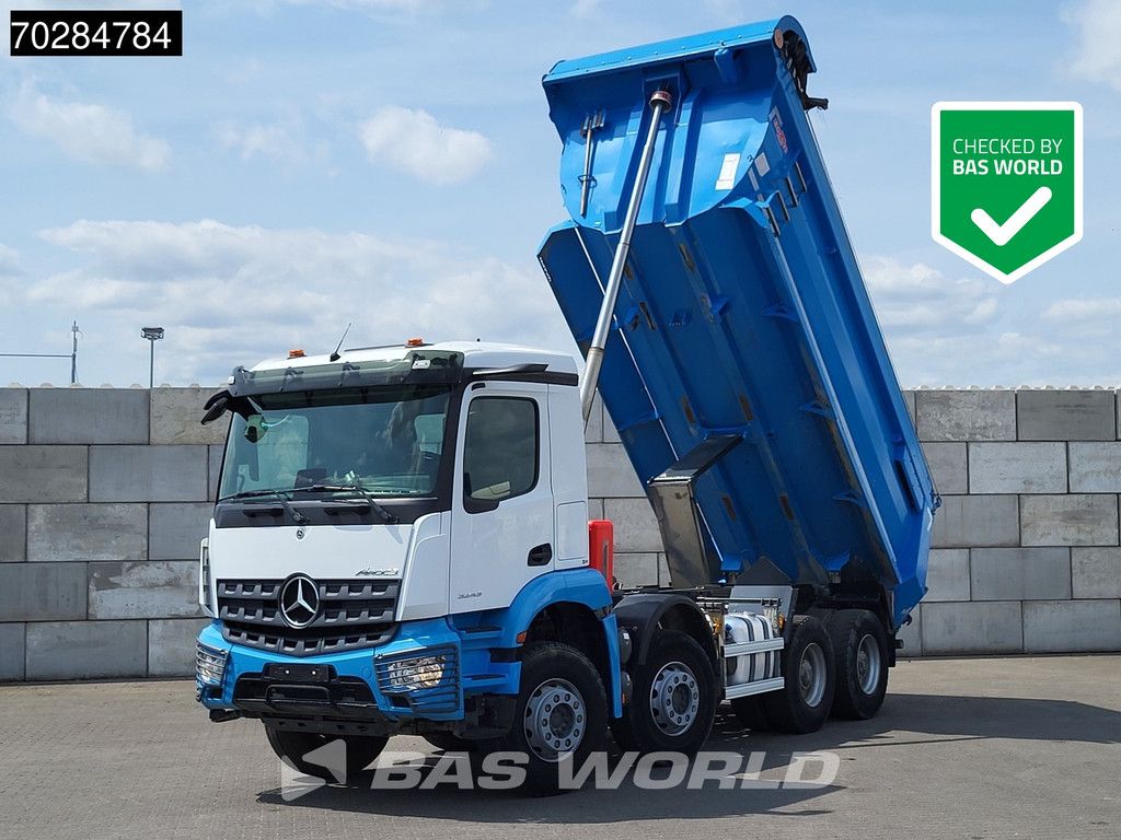 Mercedes Arocs 3243 8X4 16m3 tipper Big-Axle Steelsuspension Automatic Navi Euro 6