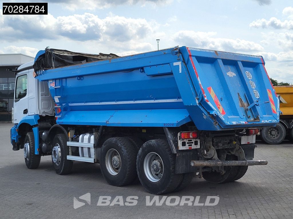 Mercedes Arocs 3243 8X4 16m3 tipper Big-Axle Steelsuspension Automatic Navi Euro 6