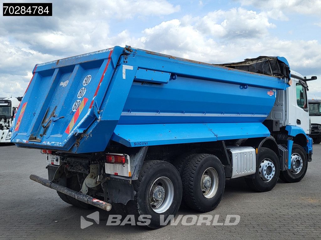 Mercedes Arocs 3243 8X4 16m3 tipper Big-Axle Steelsuspension Automatic Navi Euro 6