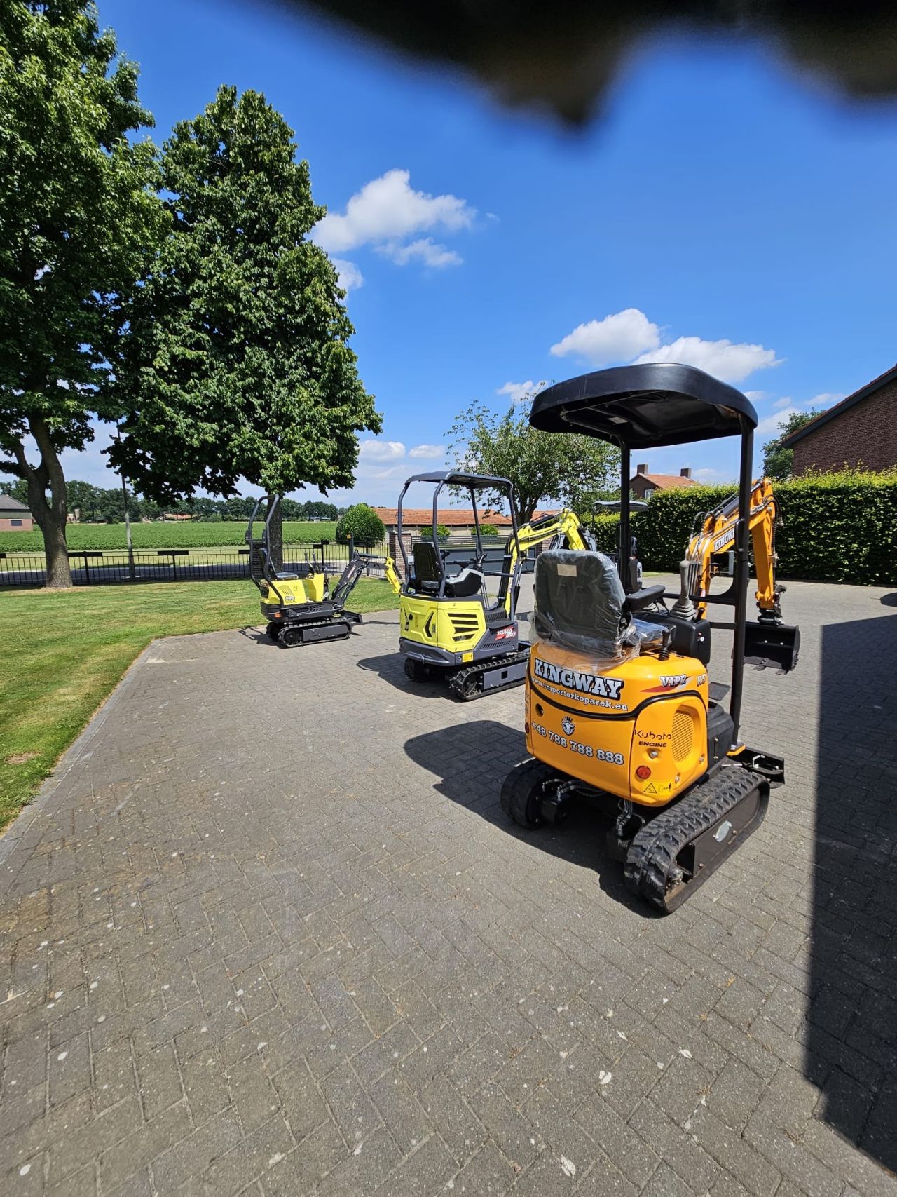 Minibagger Kingway VIP12 RS KUBOTA