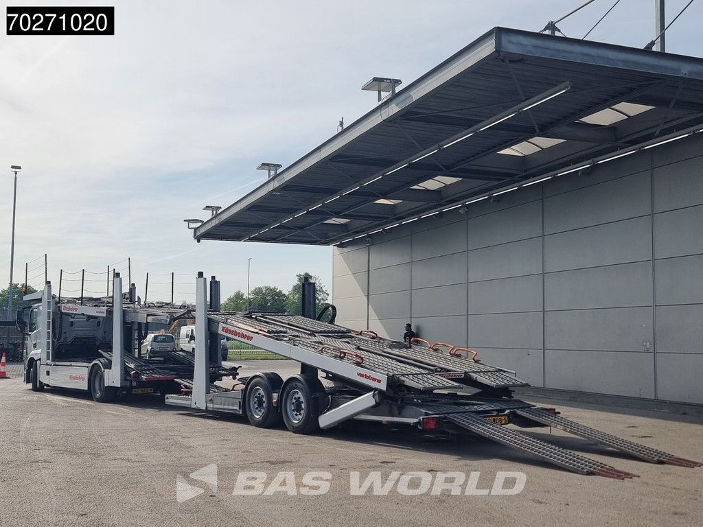 Mercedes Actros 1843 4X2 NL-Truck 8 Cars Hydraulic Winch Kässbohrer Car Transporter Euro 6