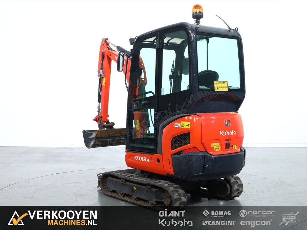 2019 Kubota KX019-4 VT620