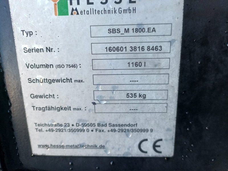 Hesse SBS M 1800