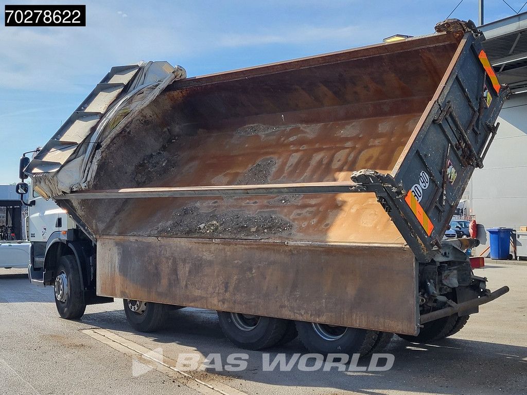 DAF CF85.410 8X4 13m3 Meiller 2-side tipper Big-Axle steel suspension Automatic Euro 4