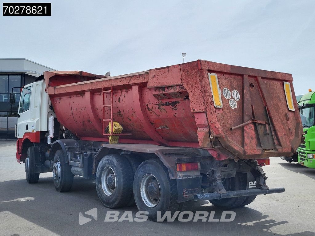 DAF CF85.410 8X4 17m3 tipper Big-Axle Manual Steelsuspension Euro 4