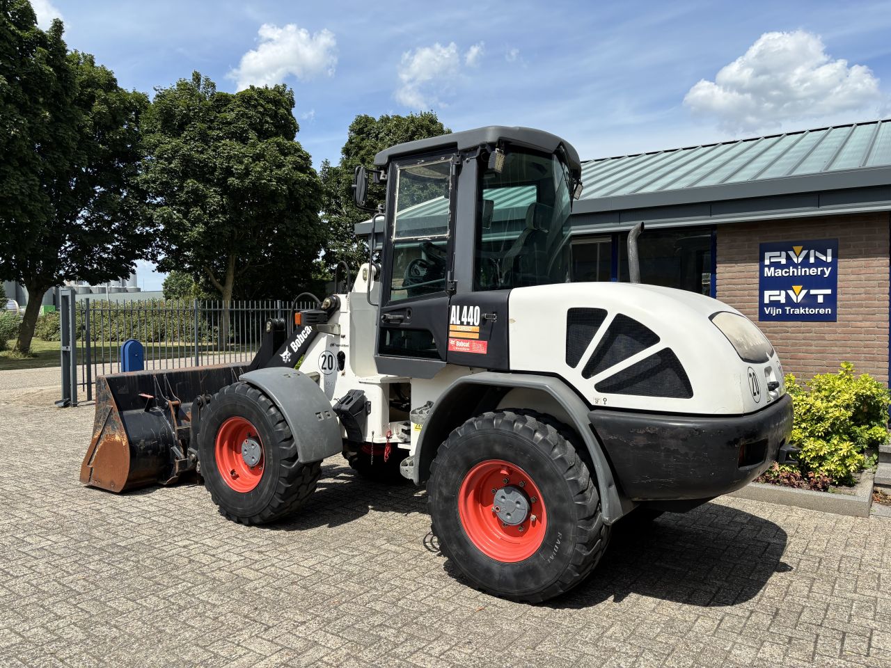 BOBCAT AL 440, 2007, hydr. snelwissel, bak en vorken