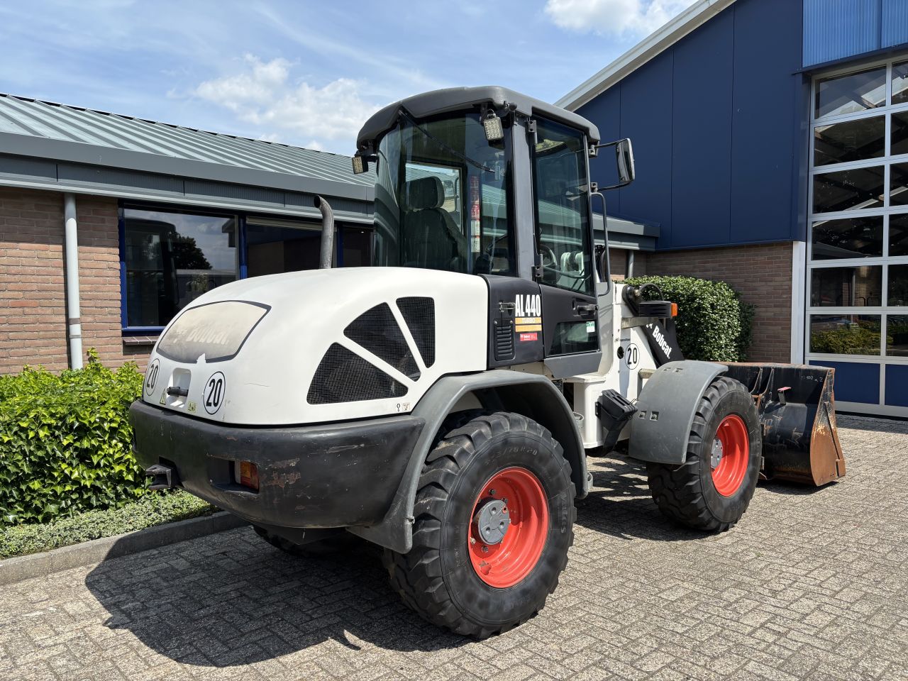 BOBCAT AL 440, 2007, hydr. snelwissel, bak en vorken