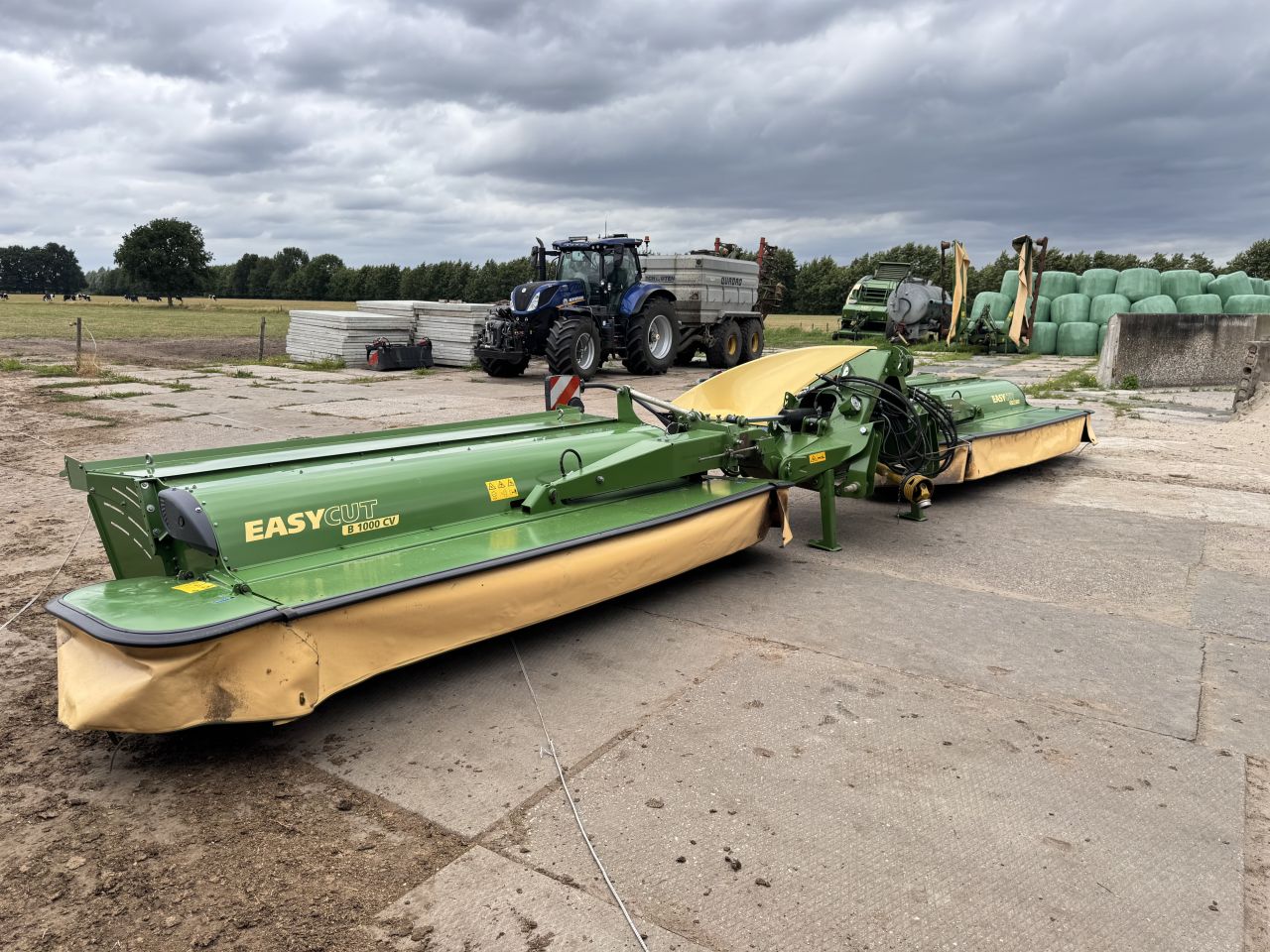 Krone Easycut B1000 CV + Easycut F360 CV frontmaaier