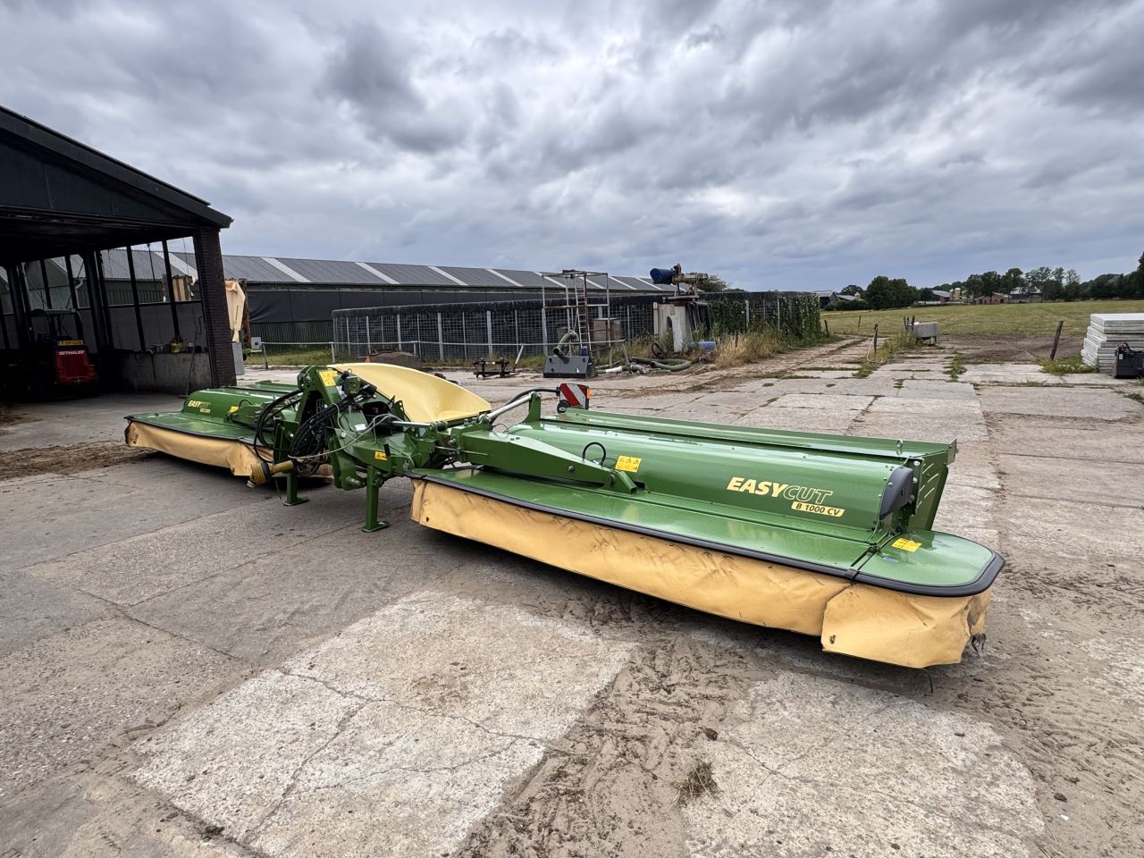 Krone Easycut B1000 CV + Easycut F360 CV frontmaaier