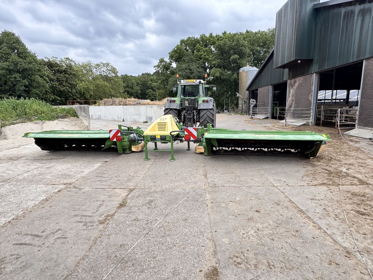 Krone Easycut B1000 CV + Easycut F360 CV frontmaaier