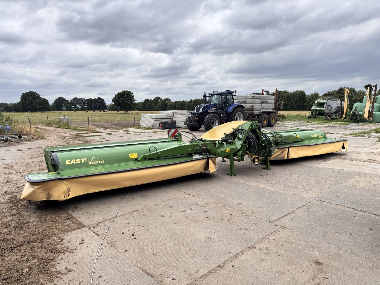 Krone Easycut B1000 CV + Easycut F360 CV frontmaaier