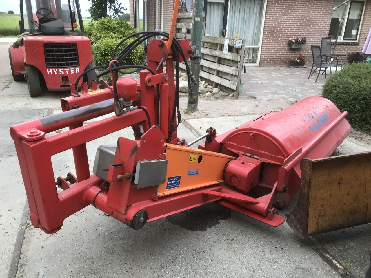 - Ferguson Tef - Yamaha 450 Quart-Honda tuinbouw- Ducker klepel