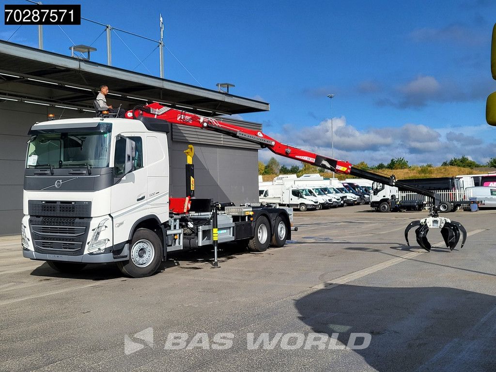 Volvo FH 500 6X2 Penz Crane 15Z9.50R HYVA 20-57-S Hooklift Lift+steering Automatic Euro 6