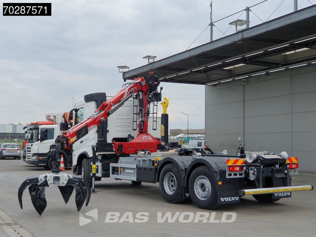 Volvo FH 500 6X2 Penz Crane 15Z9.50R HYVA 20-57-S Hooklift Lift+steering Automatic Euro 6