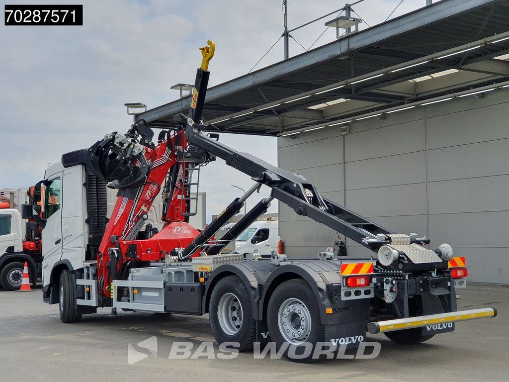 Volvo FH 500 6X2 Penz Crane 15Z9.50R HYVA 20-57-S Hooklift Lift+steering Automatic Euro 6