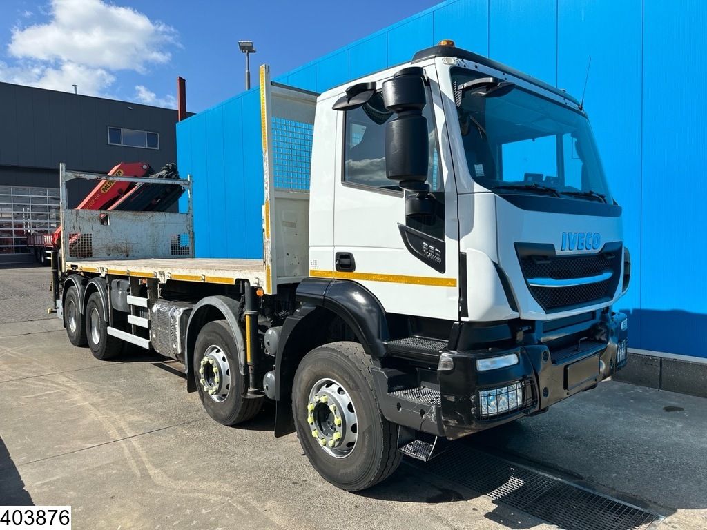 Iveco X-Way 360 8x4, EURO 6, Palfinger, Remote, Steel suspenion
