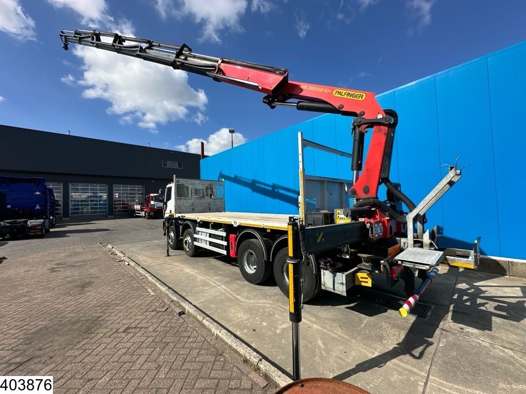 Iveco X-Way 360 8x4, EURO 6, Palfinger, Remote, Steel suspenion