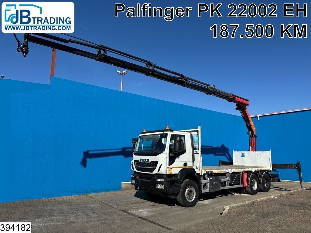 Iveco X-Way 360 6X4, EURO 6, Steel suspension, Palfinger