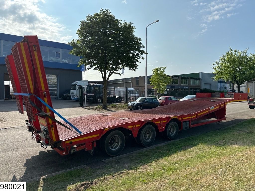 Verem Lowbed 45,000KG, Steering axle, Hydraulic, Winch