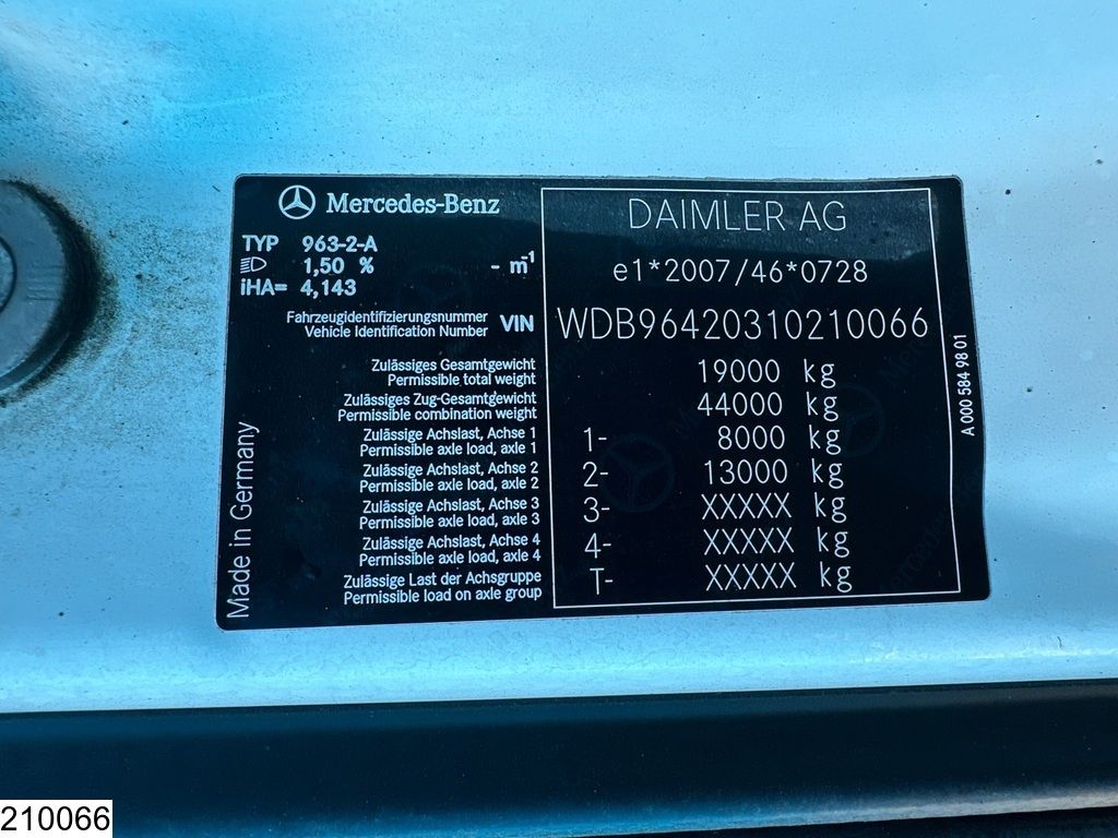 Mercedes Arocs 1833 EURO 6, Kipper, Palfinger