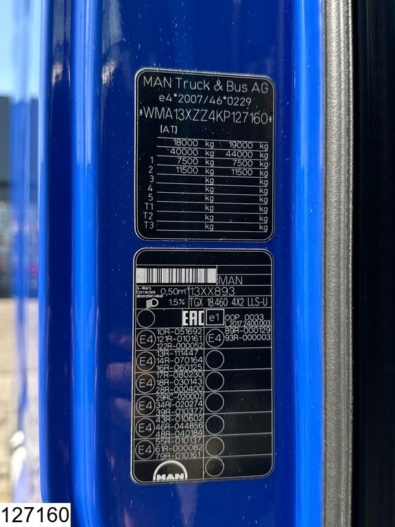MAN TGX 18 460 EURO 6, Retarder, ACC, Standairco, Mega