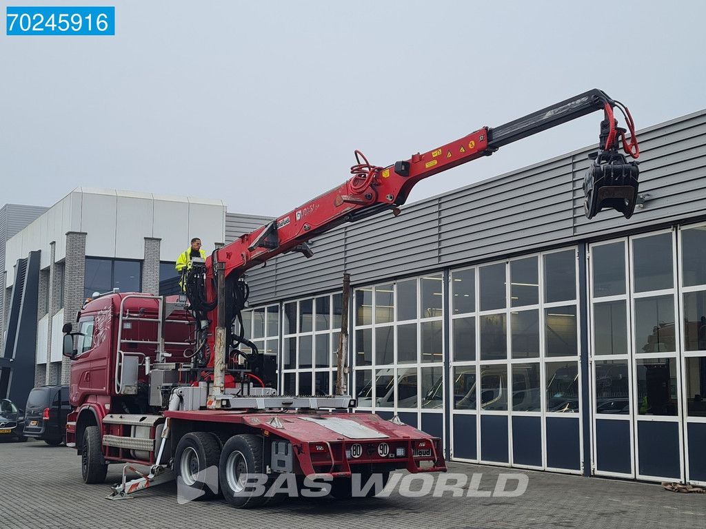 Scania R580 6X4 3-Pedals Jonsered J28505 83 Crane Kran Steel-suspension Retarder Euro 6