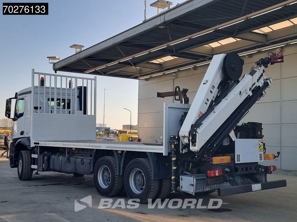Mercedes Arocs 2636 6X4 HIAB X-HIDUO 188 ES-S Crane Kran Big axle Euro 6