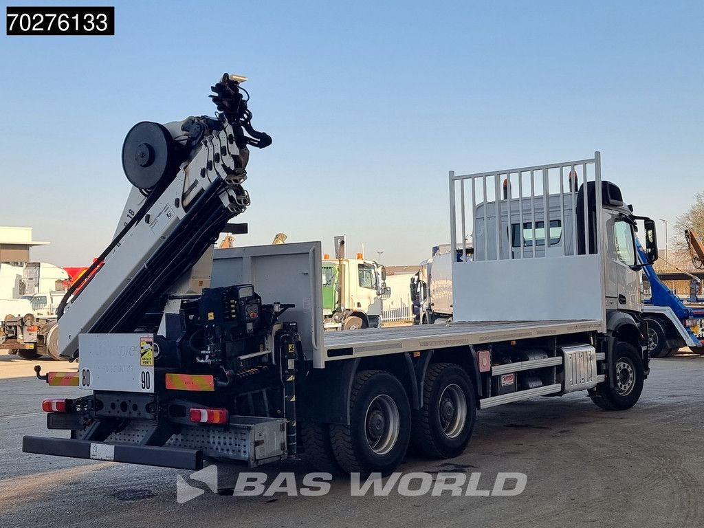 Mercedes Arocs 2636 6X4 HIAB X-HIDUO 188 ES-S Crane Kran Big axle Euro 6