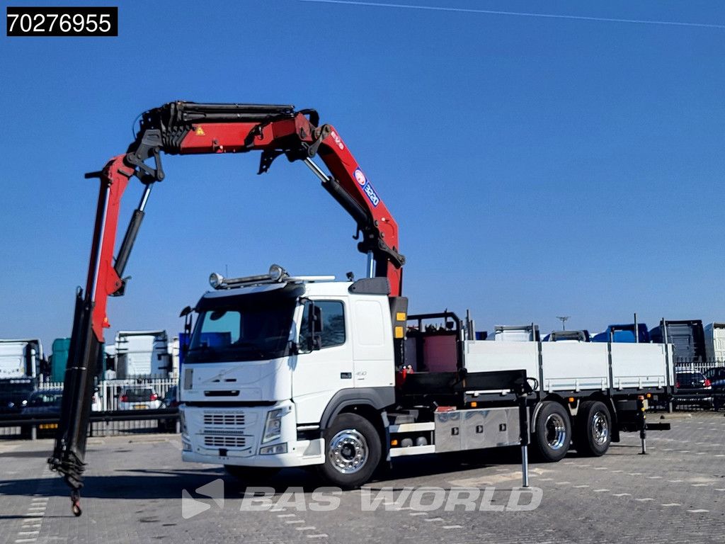 Volvo FM 450 6X2 HMF 3220 Crane Kran Lift-Lenkachse VEB+ Euro 6