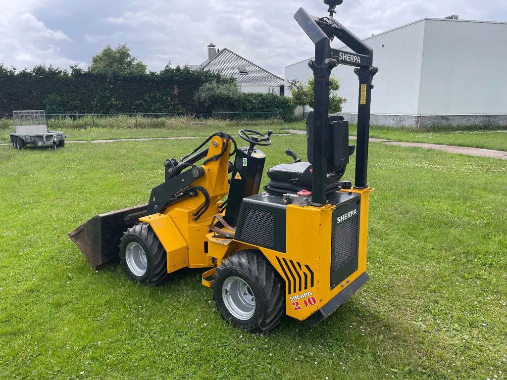 SHERPA 200 van 2021 met 1110 uur! met 3 cill Kubota