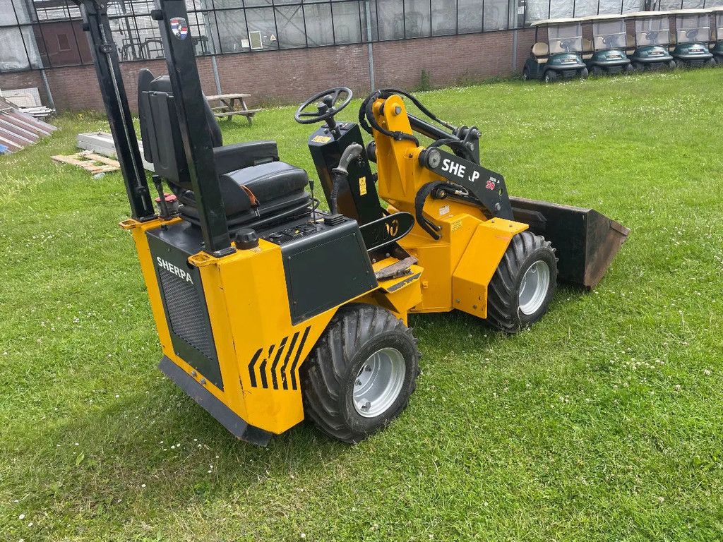 SHERPA 200 van 2021 met 1110 uur! met 3 cill Kubota