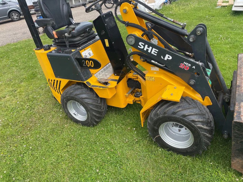 SHERPA 200 van 2021 met 1110 uur! met 3 cill Kubota