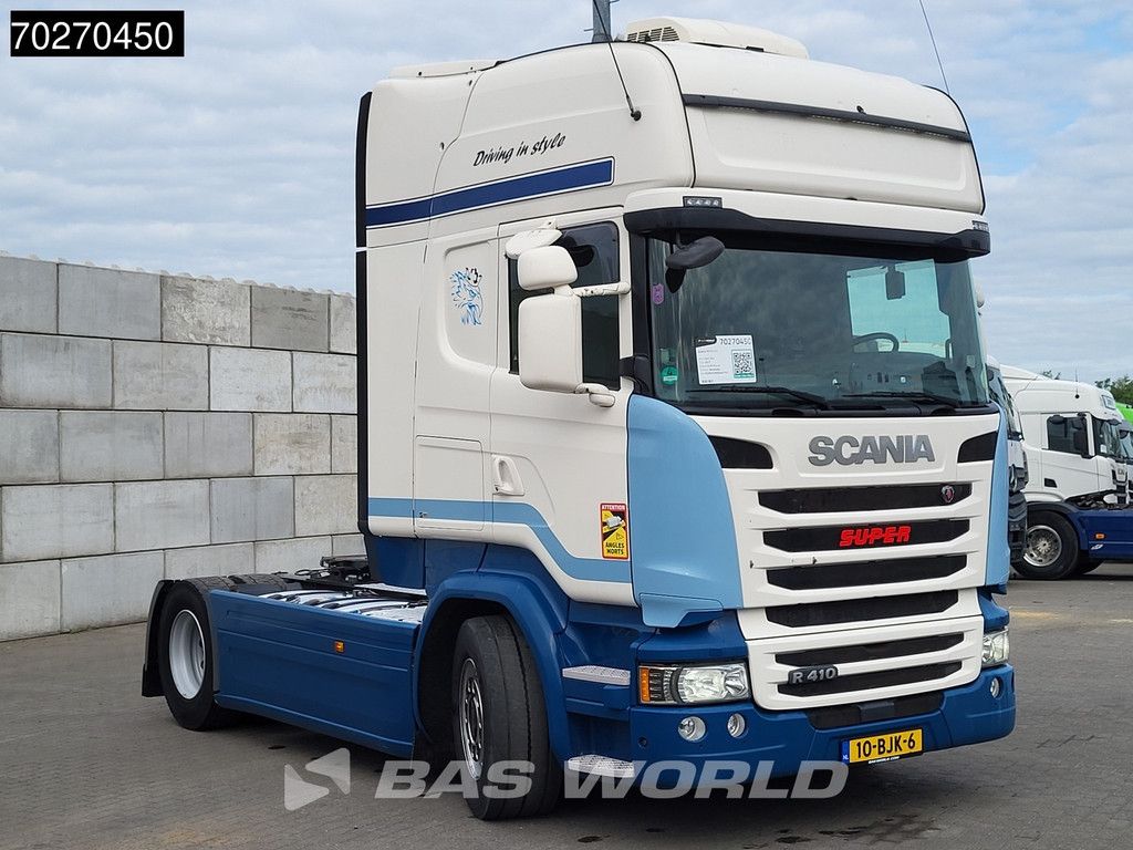 Scania R410 4X2 NL-Truck Retarder 2x Tanks Standklima